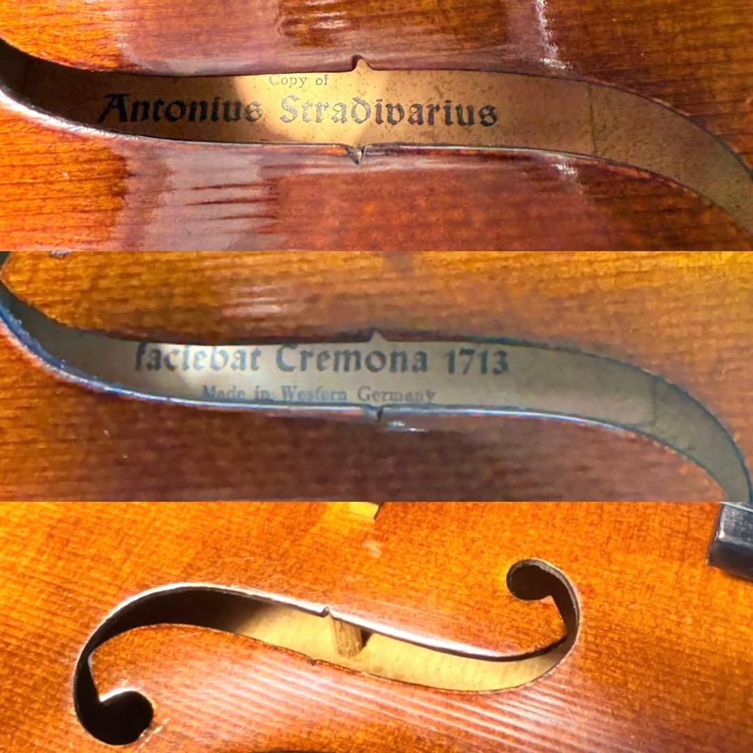 【希少】FACIEBAT CREMONA Stradivarius バイオリン