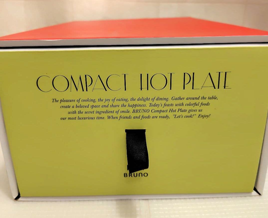 【廃盤・限定色】BRUNO ホットプレート パンプキンオレンジ　ニワトリ　希少