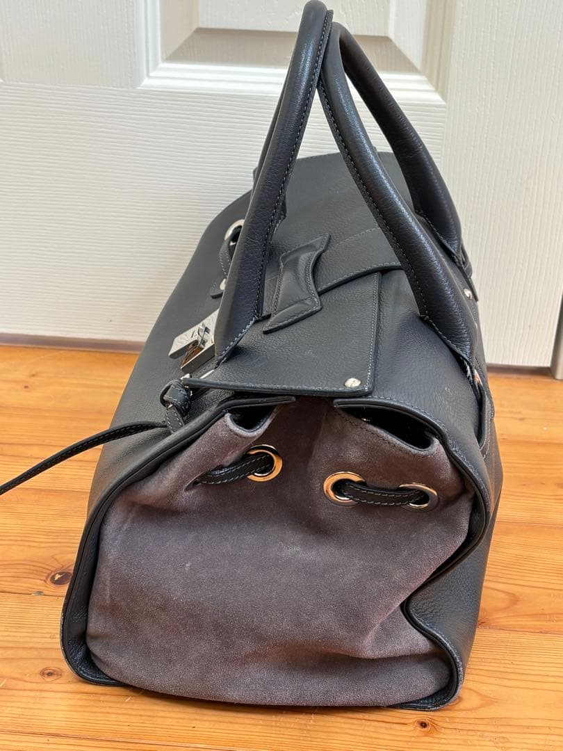 ジミーチュウ　ロザリー　ハンドバッグ　グレー　レディース