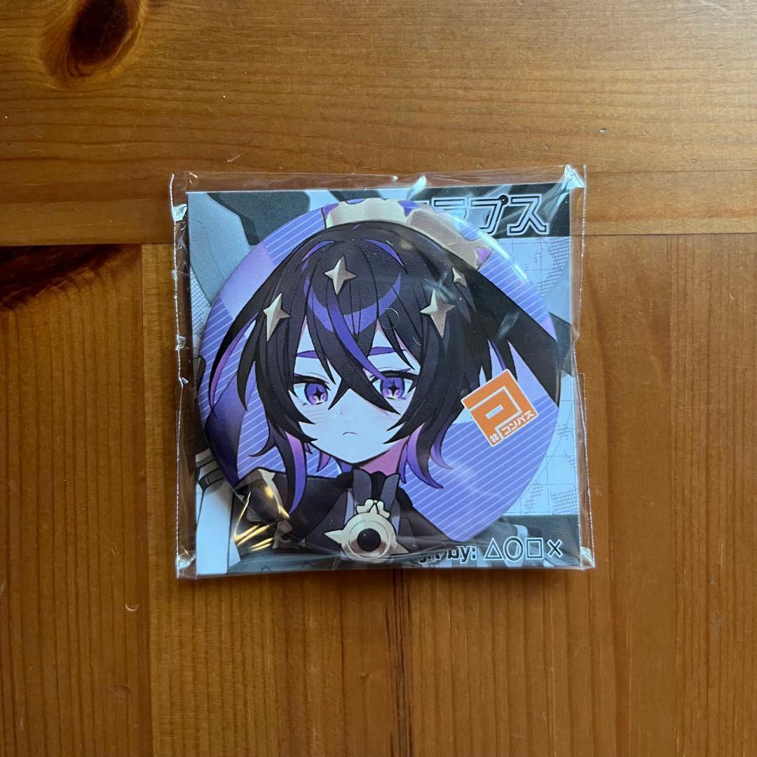 コンパス 非売品缶バッジ コラプス