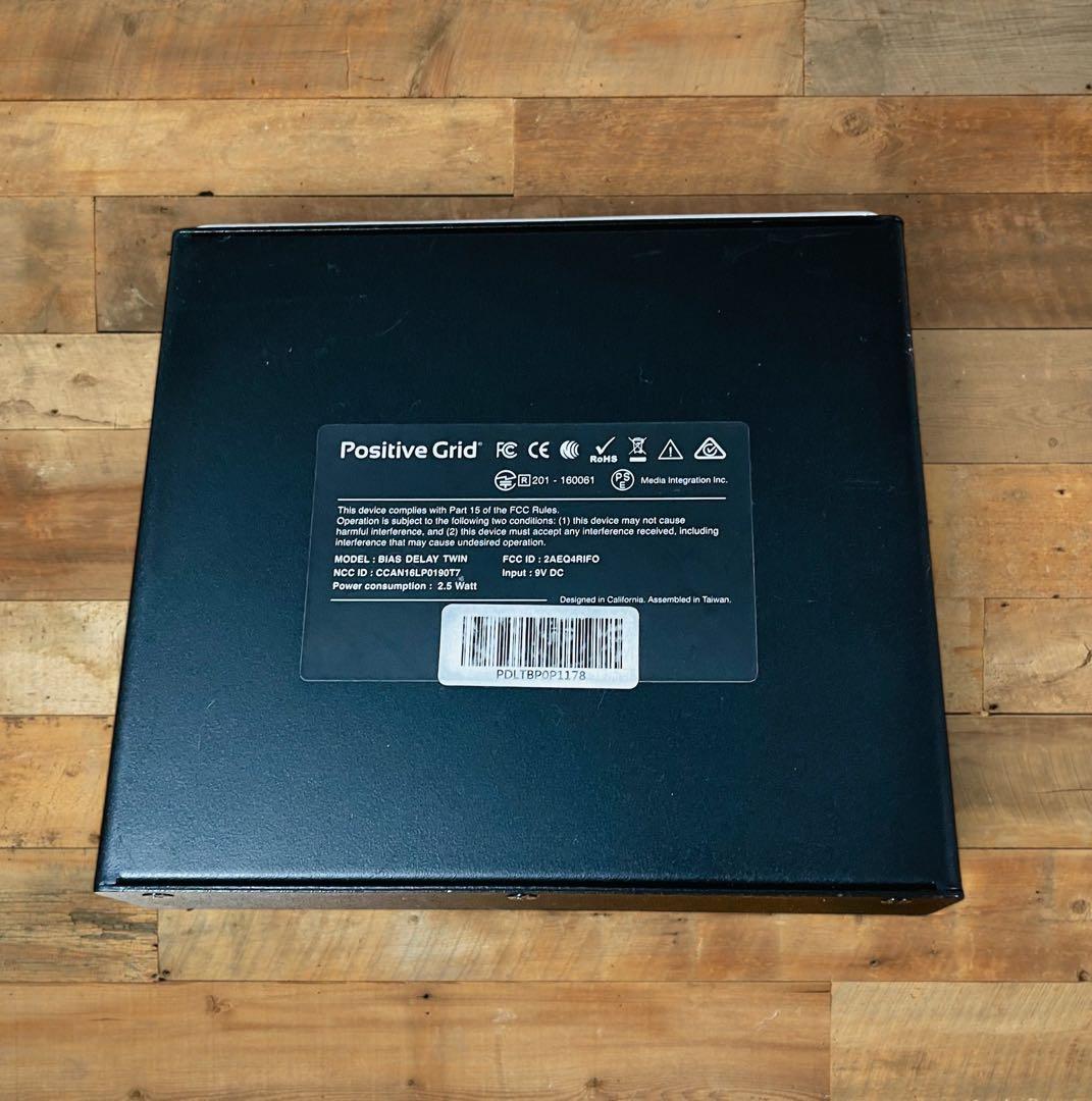 (美品) Positive Grid BIAS Delay Twin ディレイ