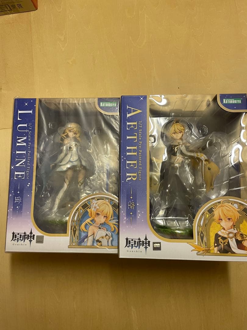 原神　フィギュア　コトブキヤ　空、蛍セット