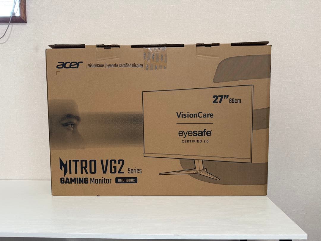 Acer Nitro 4K 160Hz 27インチ ゲーミングモニター