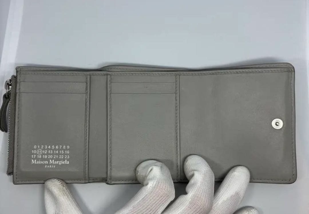 Maison Margiela マルジェラ 三つ折り財布 レザー カレンダータグ
