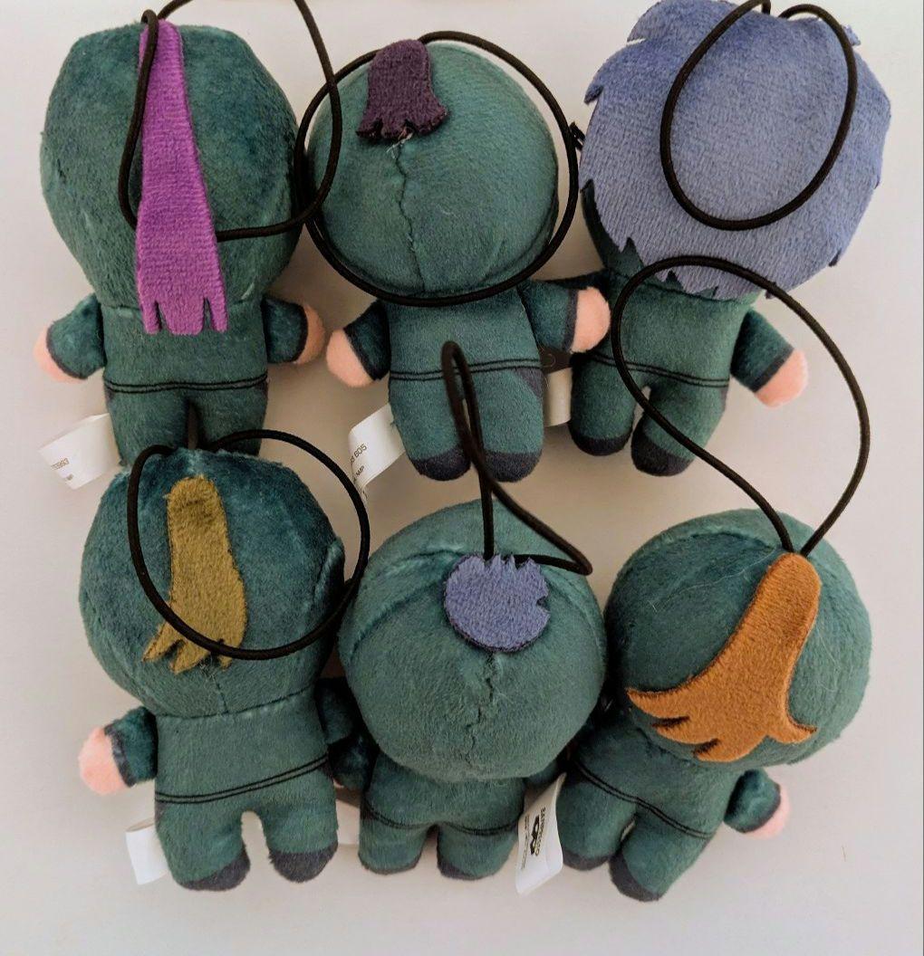 忍たま乱太郎 六年生 ほわぬいコンプリート・モバイルステッカー・クリアカード他