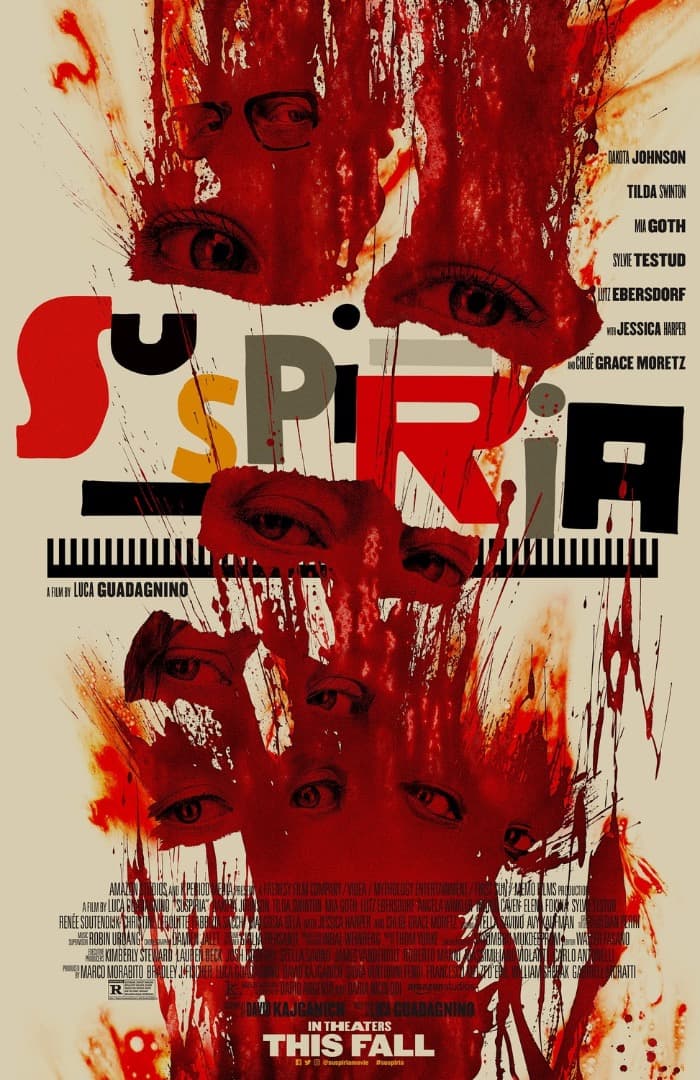 【映画館用両面ポスター】サスペリア / Suspiria 　希少品