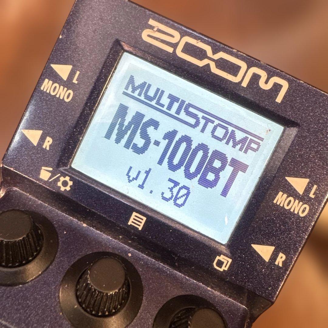 ギター Multi stomp MS-100BT zoom