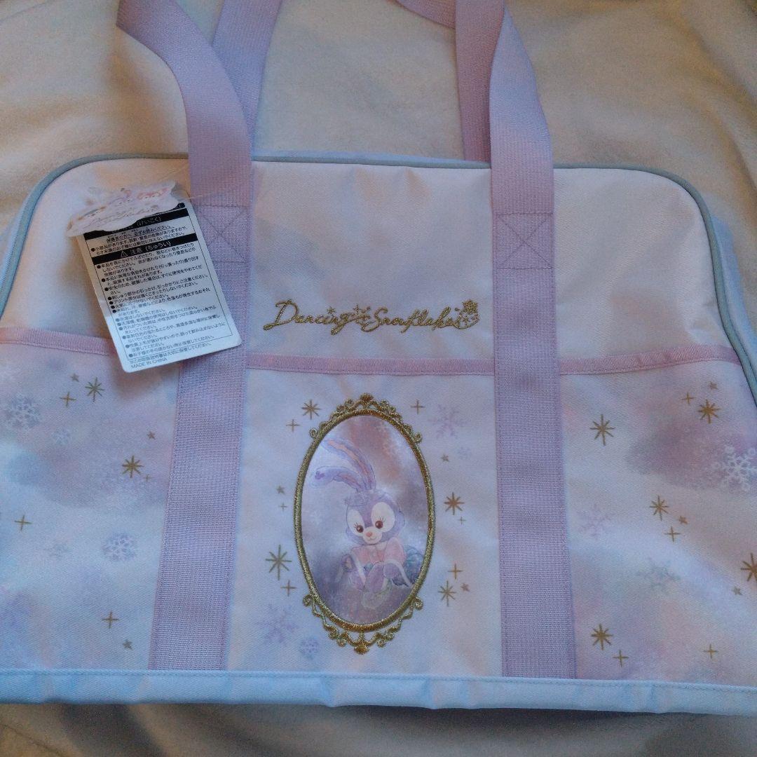 ダンシングスノーフレークス　ステラルー　ボストンバッグ　ポーチ　バッグ　雪　冬