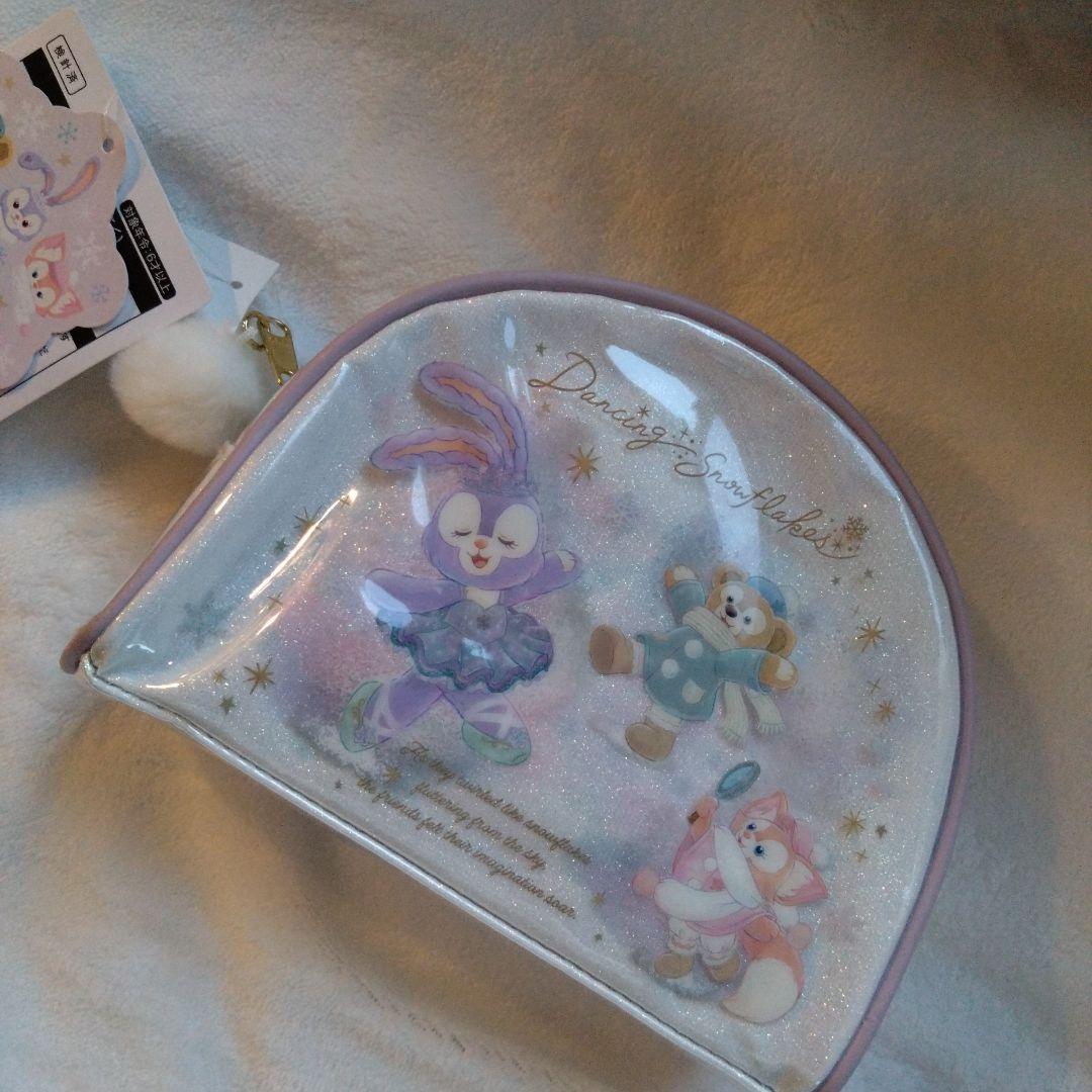 ダンシングスノーフレークス　ステラルー　ボストンバッグ　ポーチ　バッグ　雪　冬