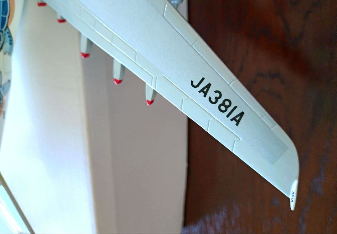 【新品・未使用】ANAエアバスA380　FLYING HONU 1/200モデル