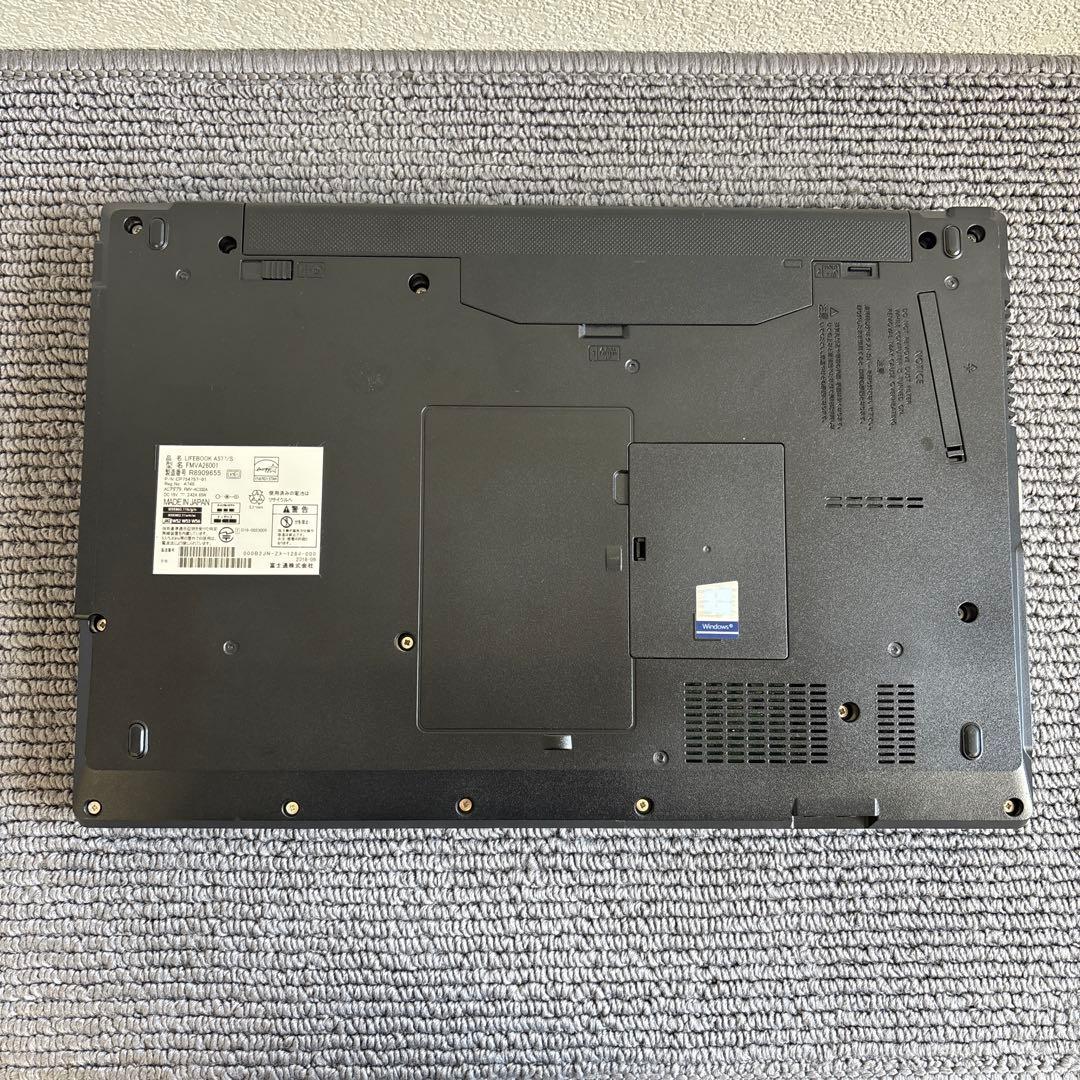 富士通lifebook A577/S i5-7300U メモリ8GB#M6638