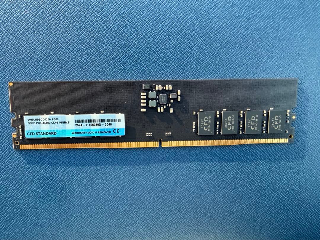CFD STANDARD 16GB DDR5 メモリ