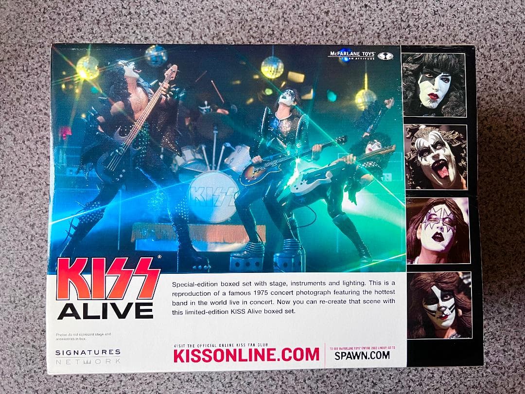マクファーレン KISS ALIVE DX BOX / CREATURESセット