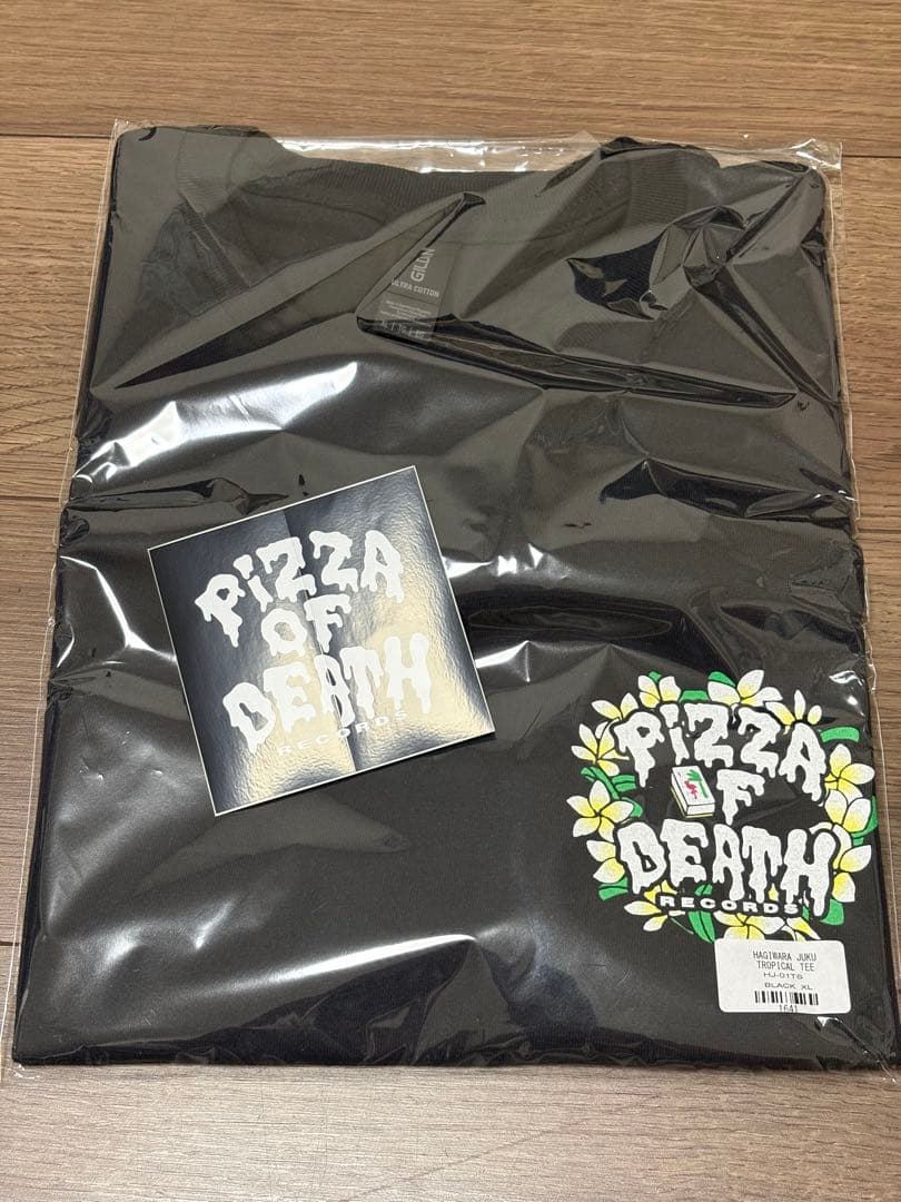 HAGIWARA JUKU TIKI TEE ブラック XL