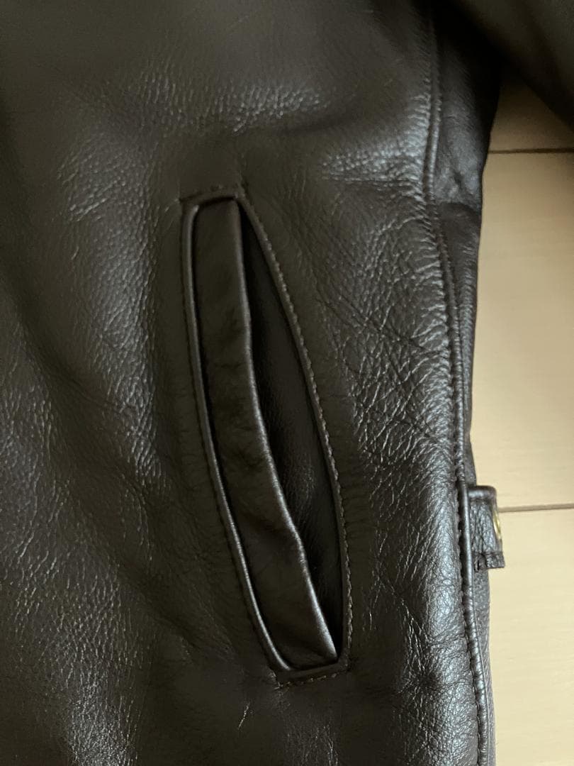 Schott ショット 681レザートラッカージャケット ブラウン