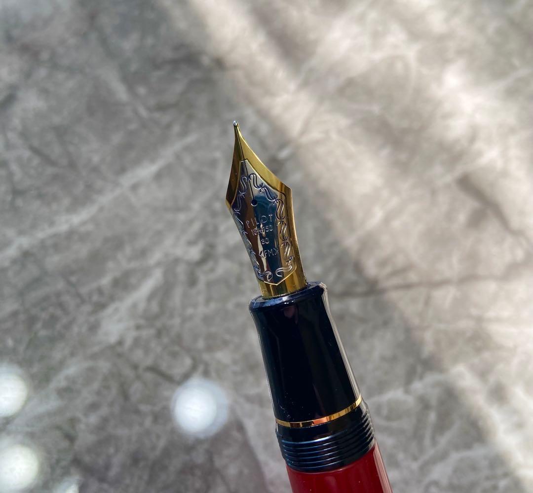 CUSTOM URUSHI 赤 万年筆