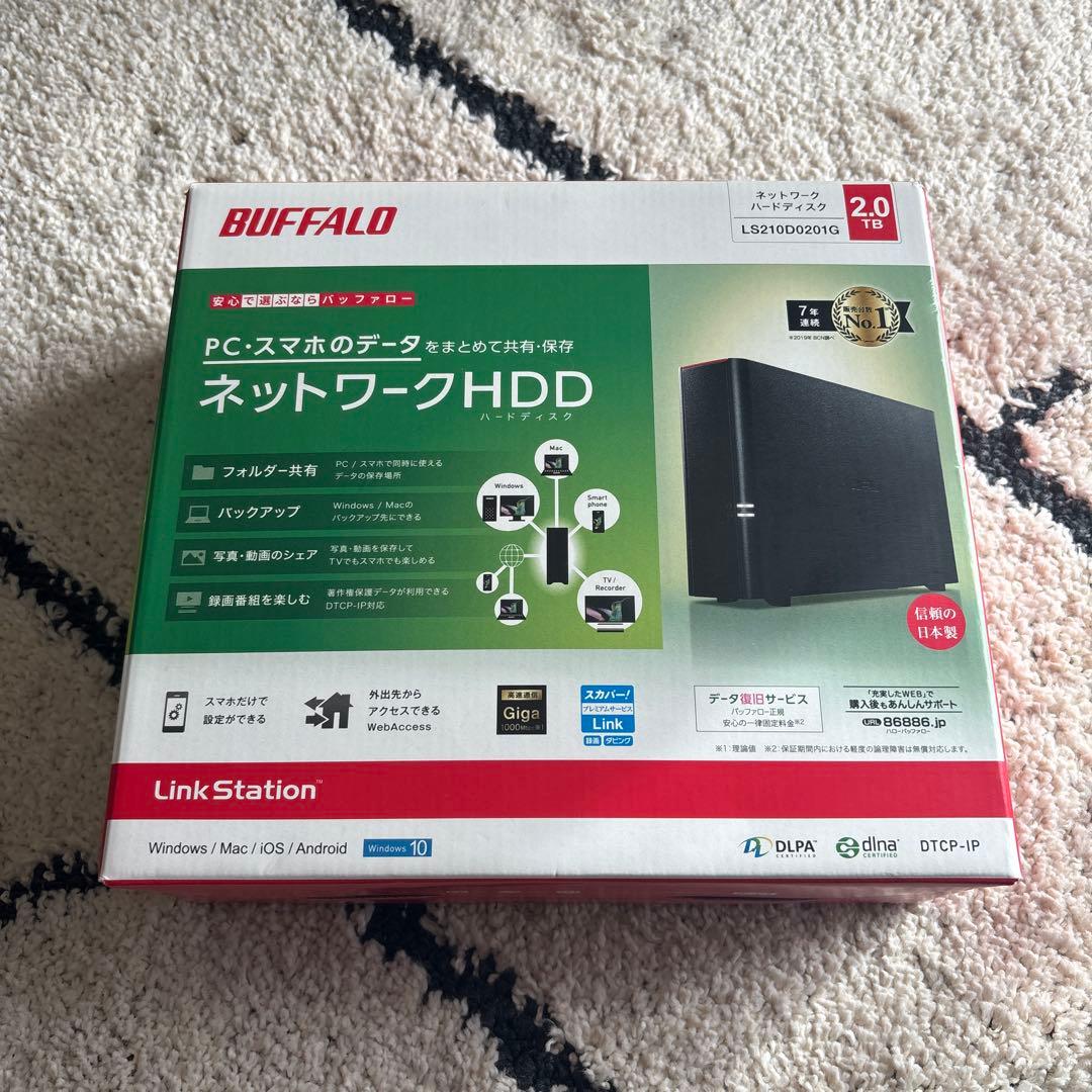 シ*ヤ様 BUFFALO　リンクステーション　ネットワークHDD　LS210D0