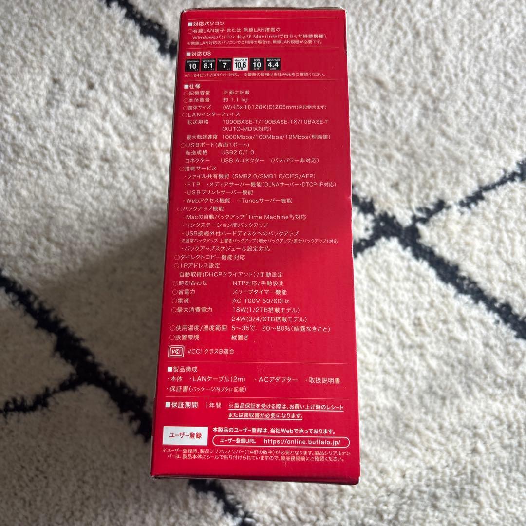 シ*ヤ様 BUFFALO　リンクステーション　ネットワークHDD　LS210D0