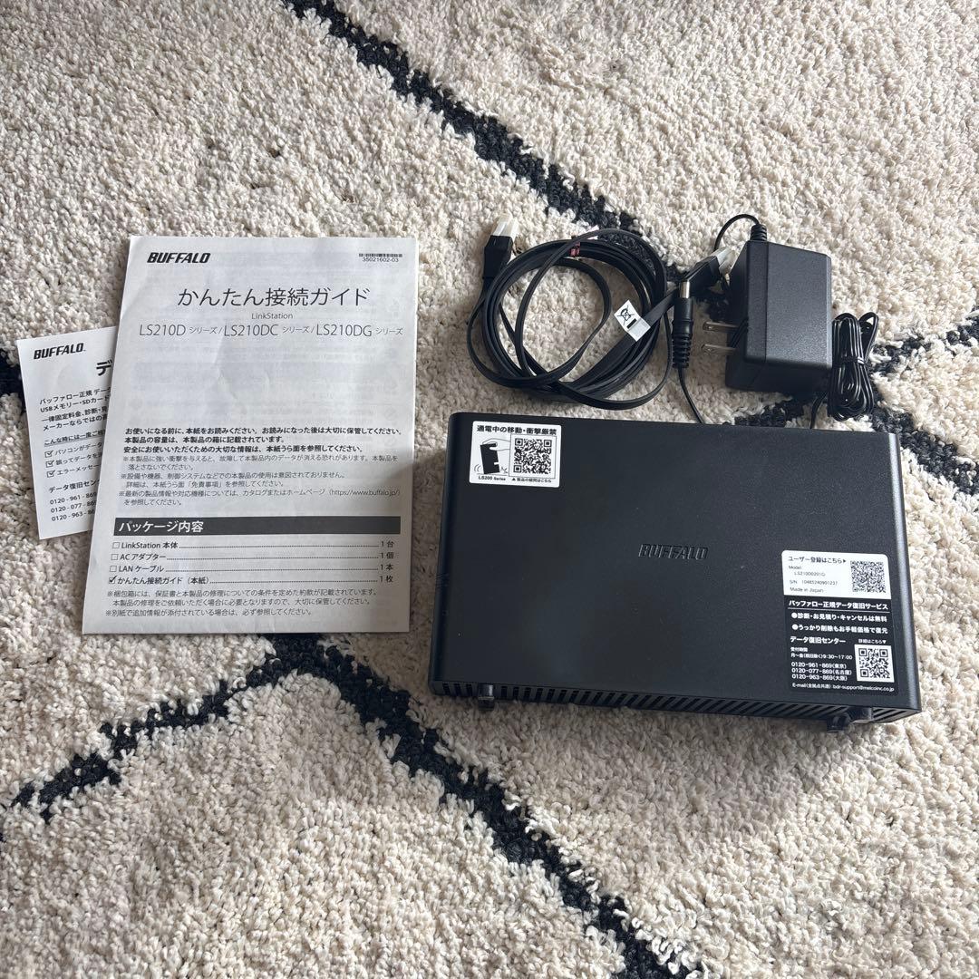 シ*ヤ様 BUFFALO　リンクステーション　ネットワークHDD　LS210D0