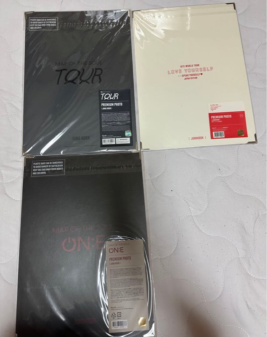 【公式】BTS ジョングク グク セット うちわ プレミアムフォト フラッグ