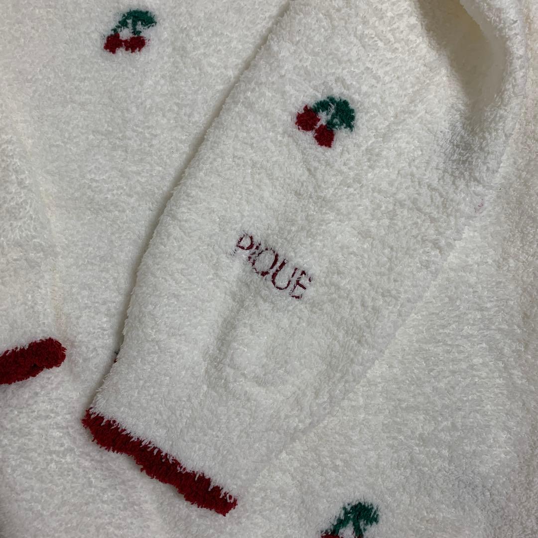 新品タグ付き ジェラートピケ チェリー ジャガードワンピース