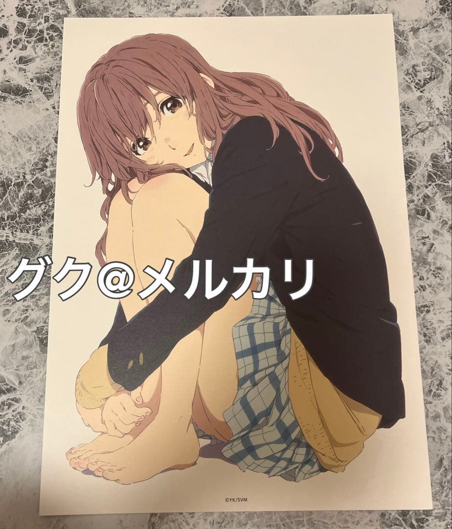 聲の形 京アニ 2016コミケ 限定 原画絵 ポスター 西宮硝子 11枚セット