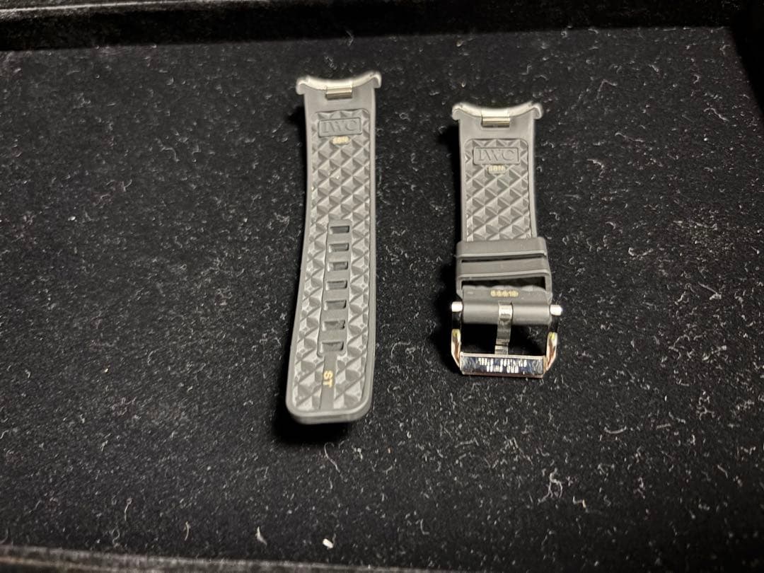 IWC ラバーベルト 尾錠付き