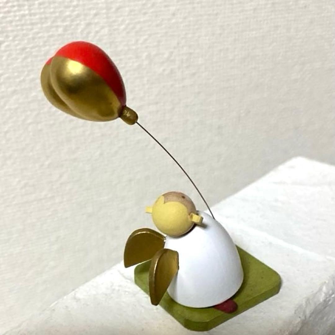 ギュンターライヒェル　ドイツ製　守護天使 ハートのバルーンを持つ天使