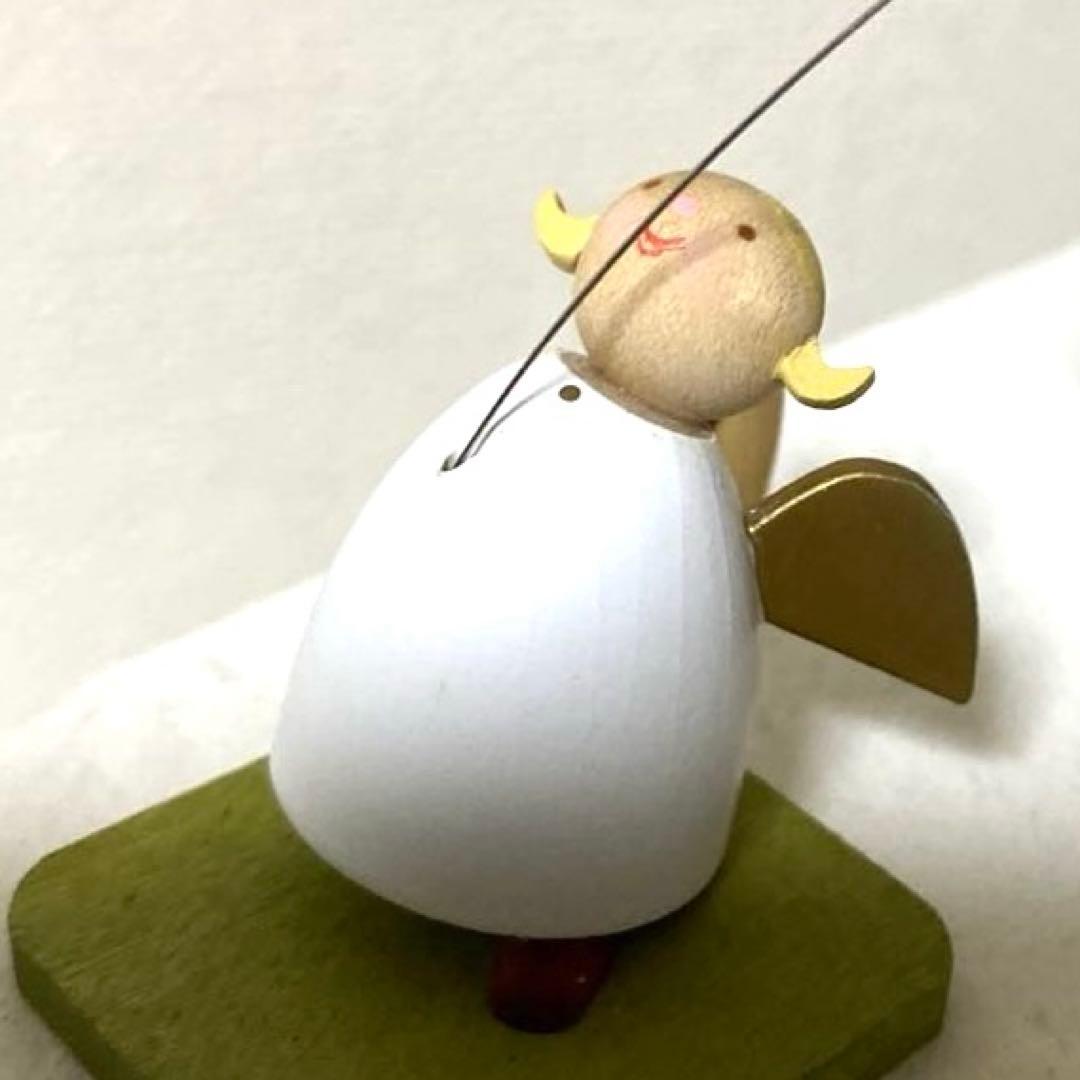 ギュンターライヒェル　ドイツ製　守護天使 ハートのバルーンを持つ天使