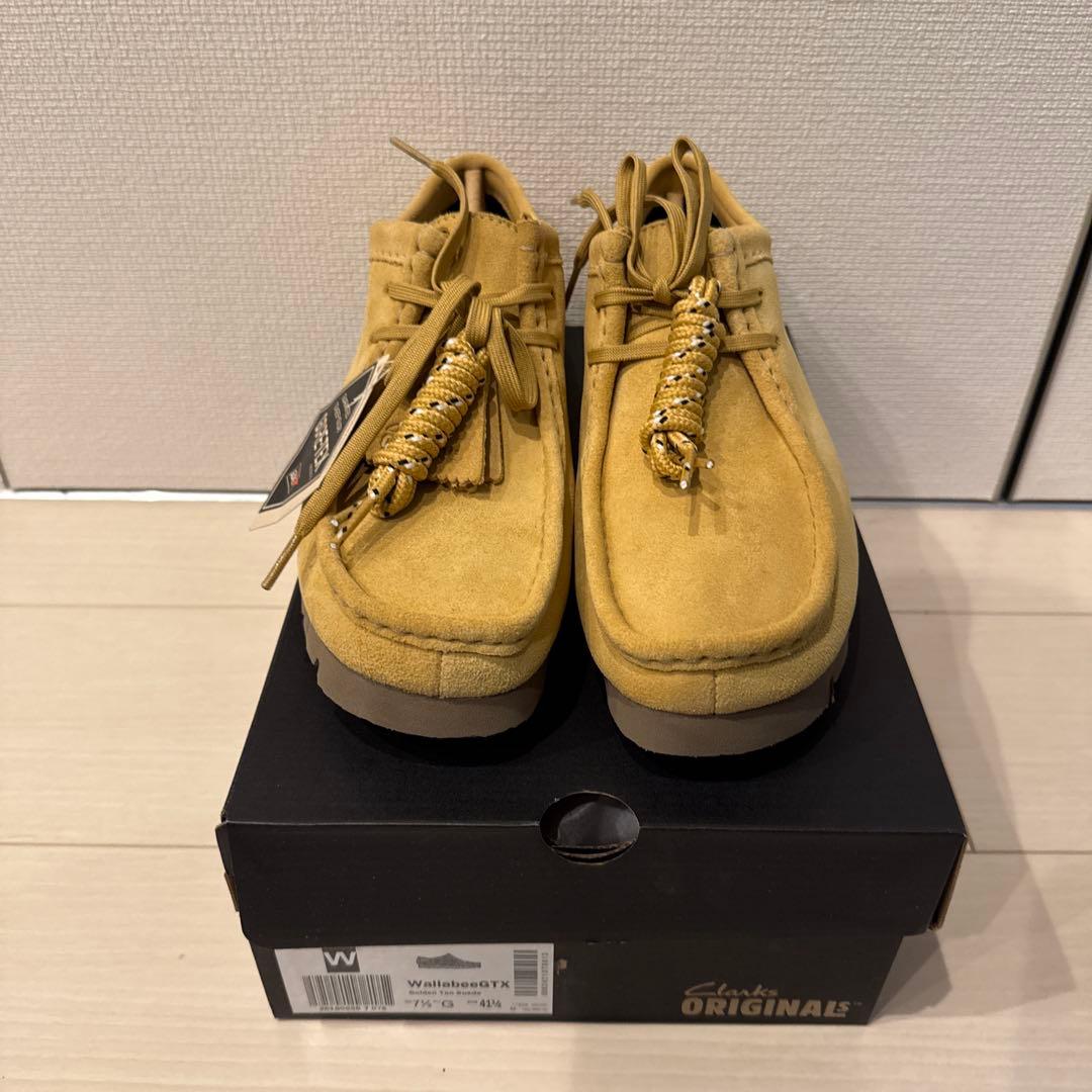 靴 clarks originals Wallbee GTX UK7 1/2