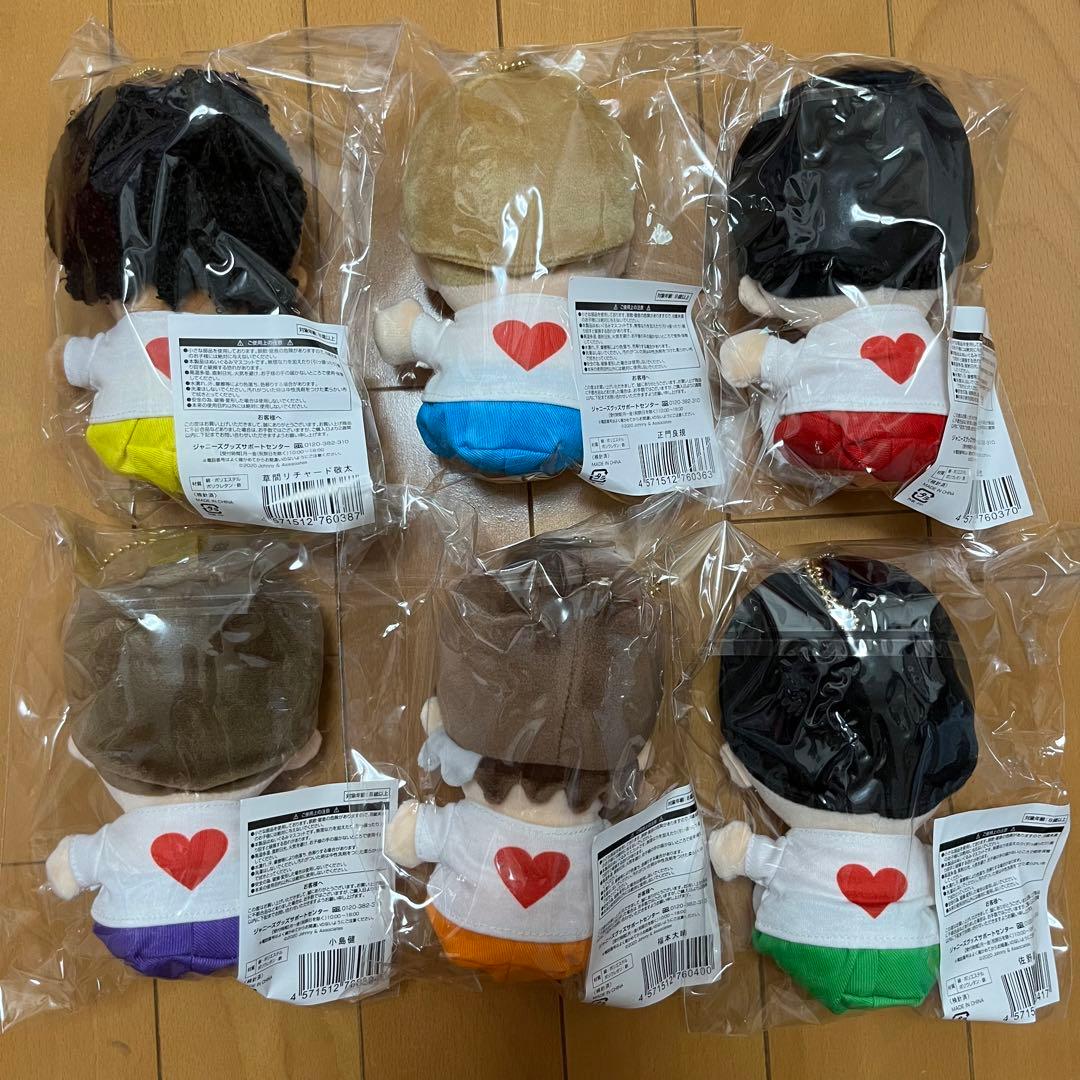 あけおめ ちびぬい Aぇ!group 6体セット 関ジュ グッズ ぬいぐるみ