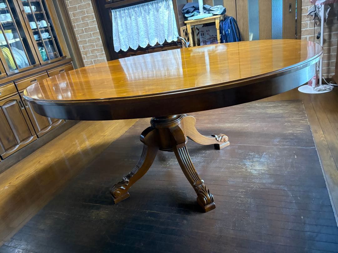 バロッサバレンティ　スペイン　オーバル180テーブル