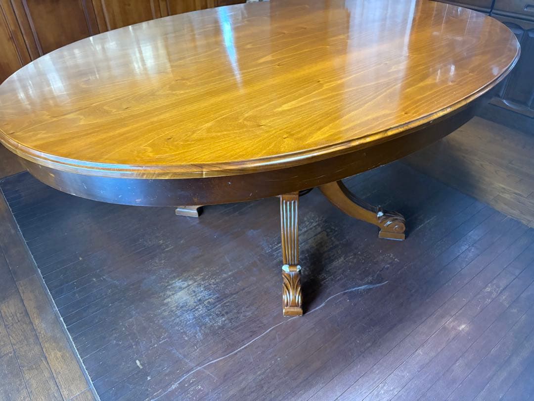 バロッサバレンティ　スペイン　オーバル180テーブル