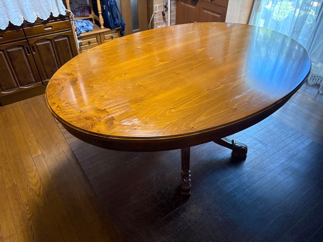 バロッサバレンティ　スペイン　オーバル180テーブル