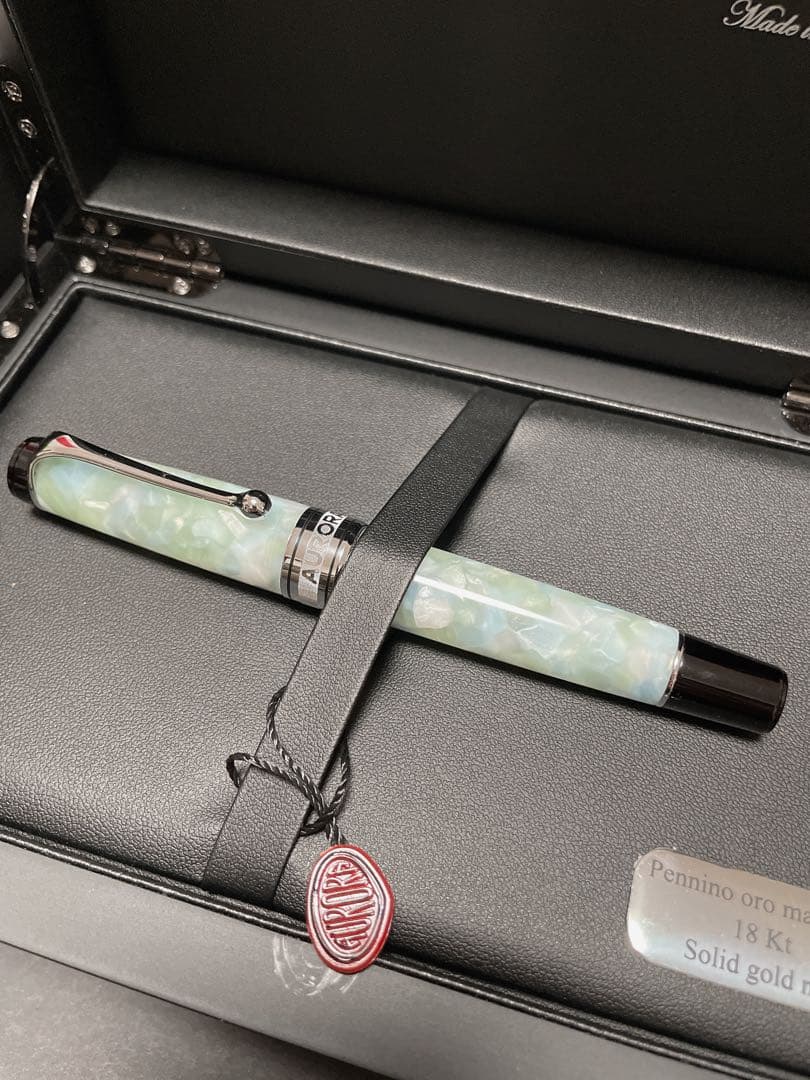 更に万年筆のみお値下げ!!アウロラAURORAOPTIM限定86ルーチェヴェルデ