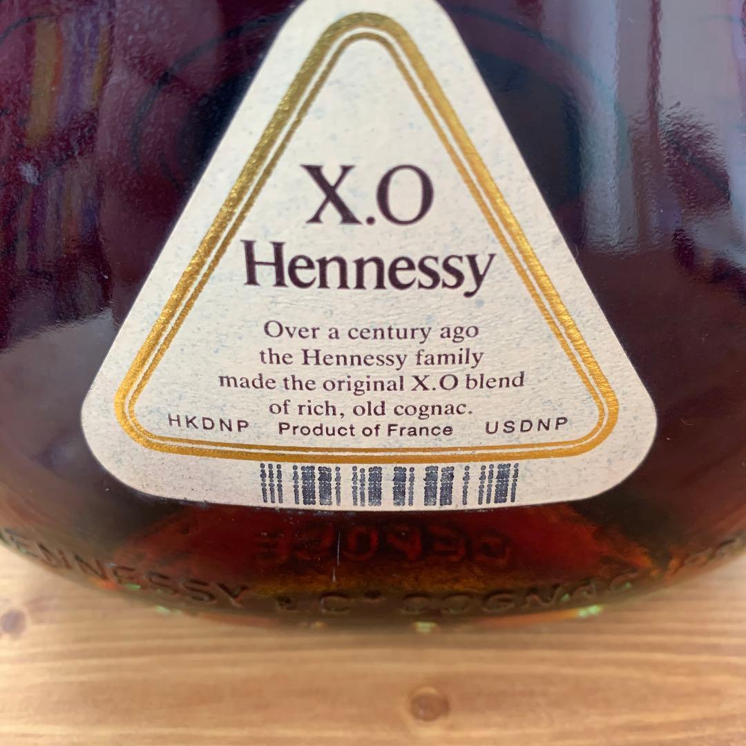 ヘネシーxo 金キャップ　グリーンボトル