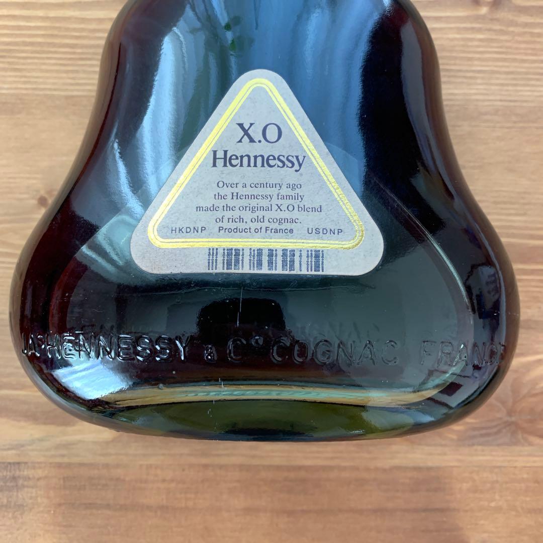 ヘネシーxo 金キャップ　グリーンボトル
