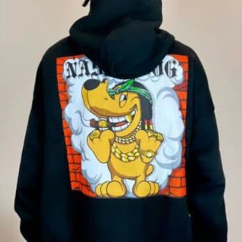 Nasty Dog パーカー　GangDog Hoodie 裏起毛　XL