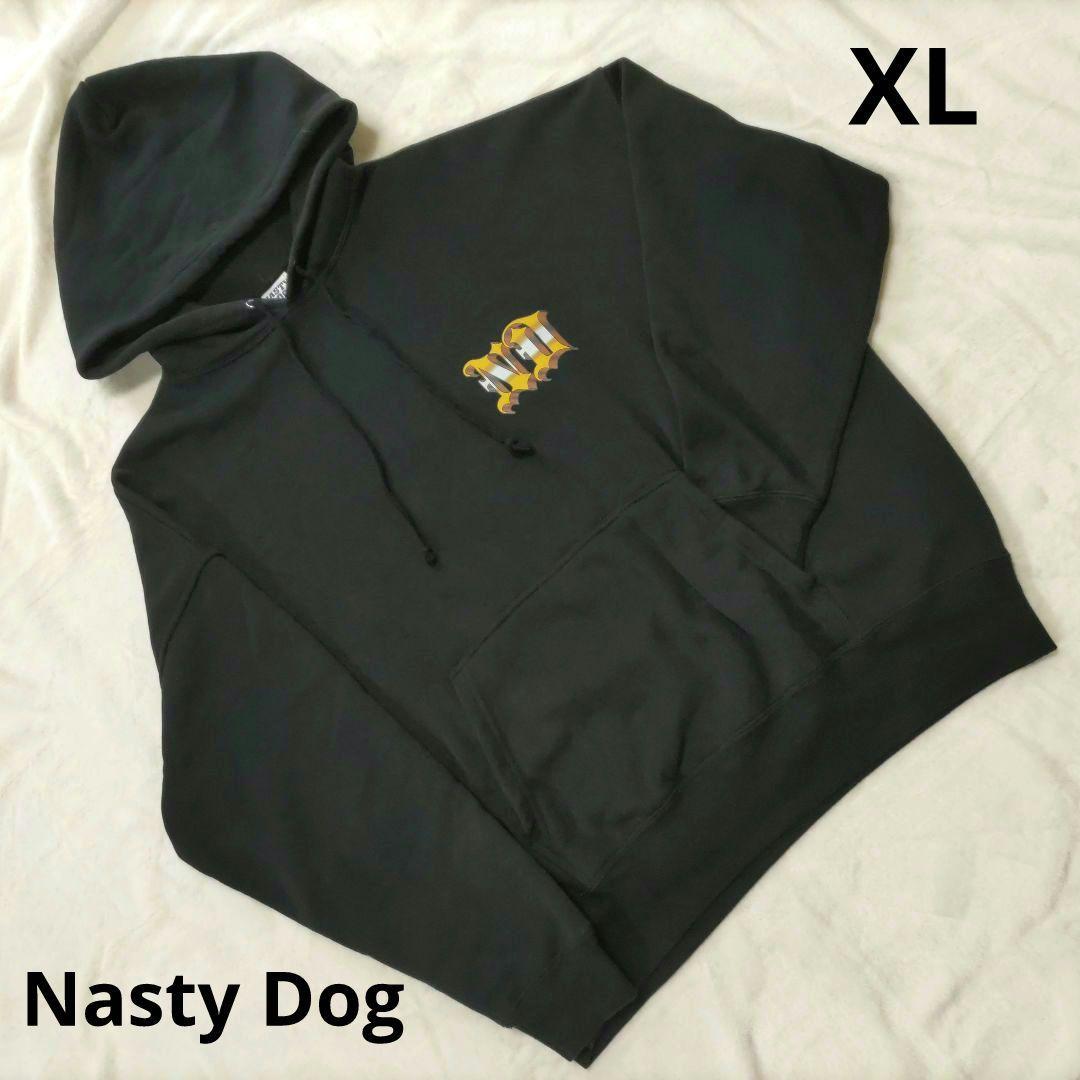Nasty Dog パーカー　GangDog Hoodie 裏起毛　XL