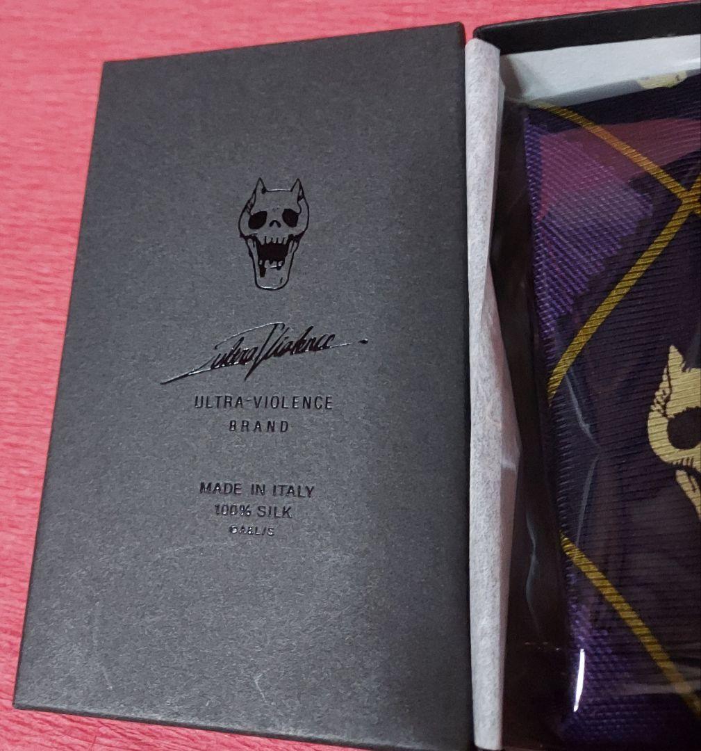 ジョジョの奇妙な冒険 吉良吉影 ネクタイ　ULTRA-VIOLENCE