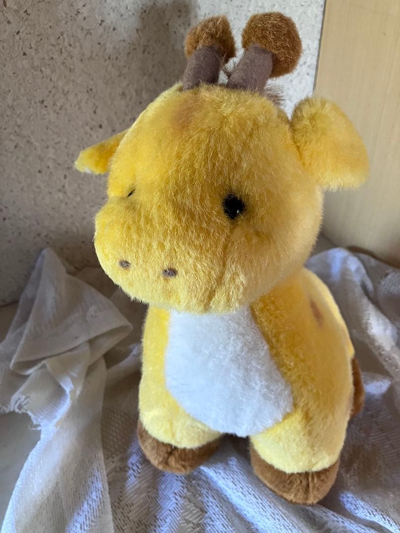 希少⭐︎キリンのぬいぐるみ⭐︎レトロ 美品32センチ