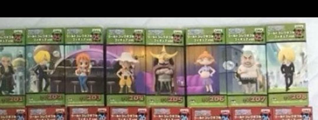 ワンピース ワールドコレクタブルフィギュア vol.23 vol.25 新品