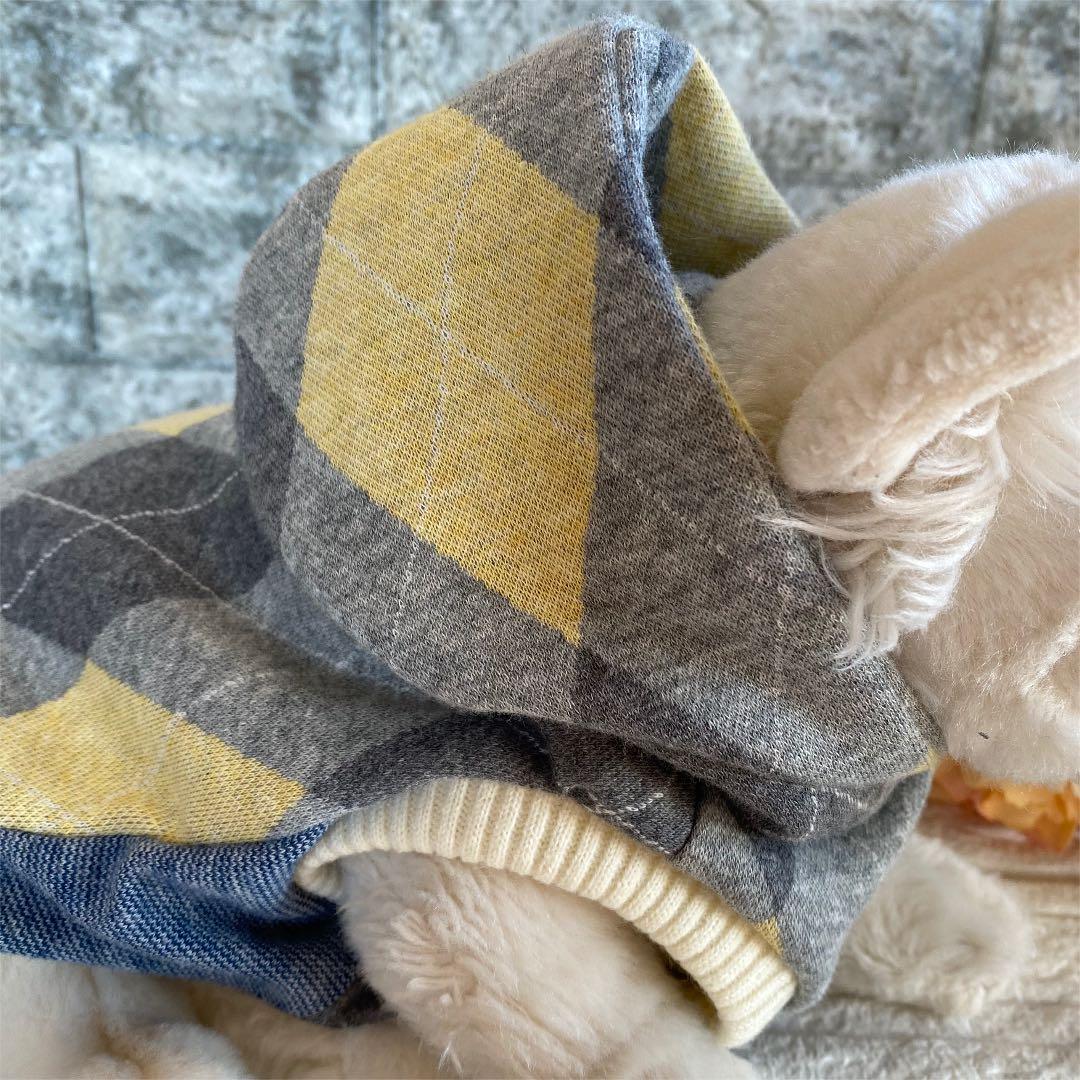 犬服バンドメイド　イエローパーカー