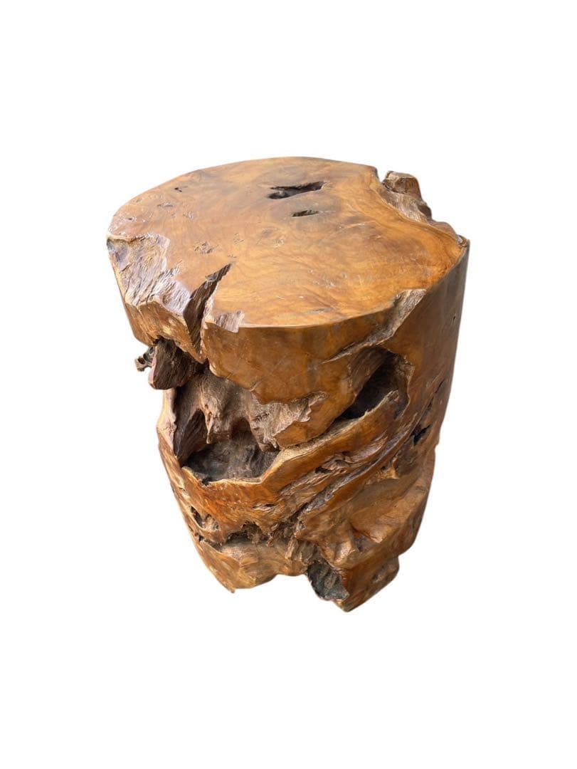 LINOU スツール 切り株 丸太 天然木