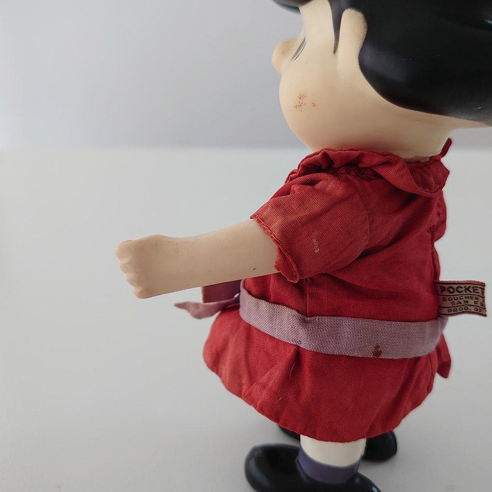 1966年 ビンテージ ルーシー スヌーピー ソフビ ポケットドール 60s