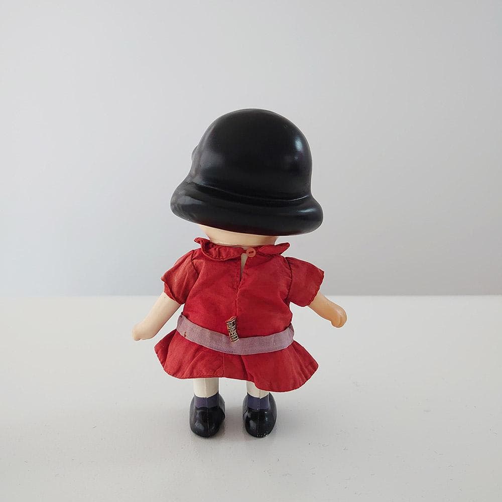 1966年 ビンテージ ルーシー スヌーピー ソフビ ポケットドール 60s