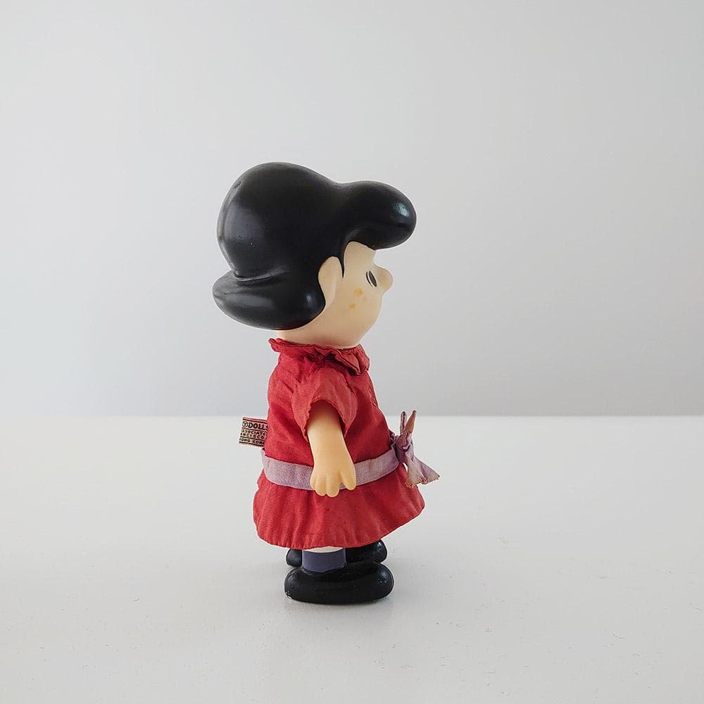 1966年 ビンテージ ルーシー スヌーピー ソフビ ポケットドール 60s