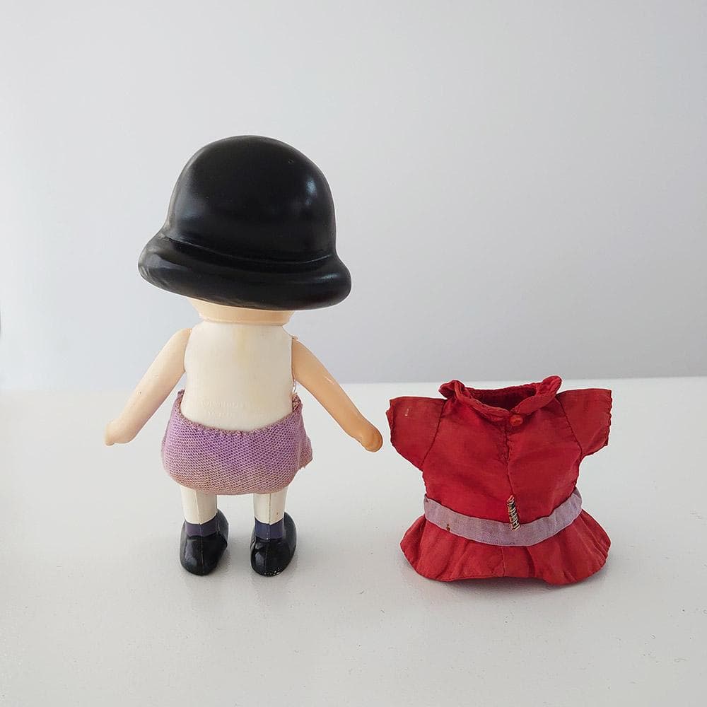 1966年 ビンテージ ルーシー スヌーピー ソフビ ポケットドール 60s