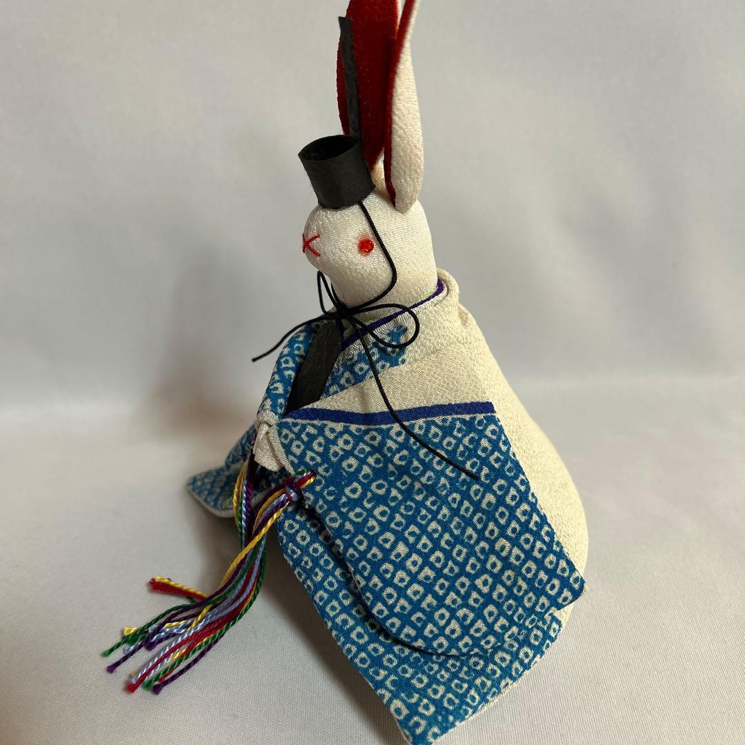 うさぎの雛人形と来年の干支の午、馬