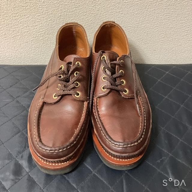 【未使用】ラッセルモカシン ブーツ S1278-27V　茶（プー139）